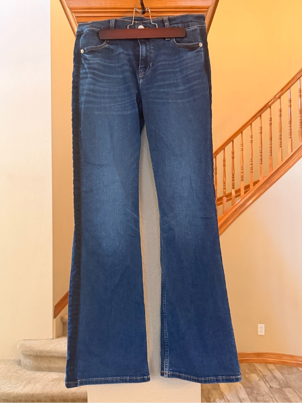 Women’s Dark Blue Flared Jeans